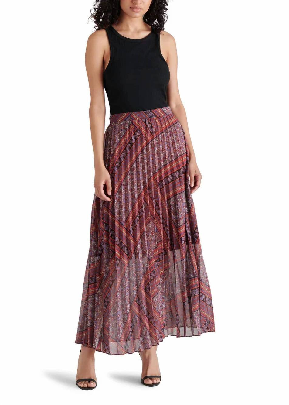 NEW STEVE MADDEN coppola skirt in multi